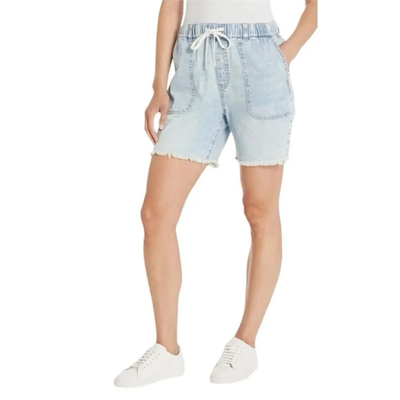 NWT Blank NYC 90’s style drawstring waist boyfriend shorts XS - Picture 1 of 6